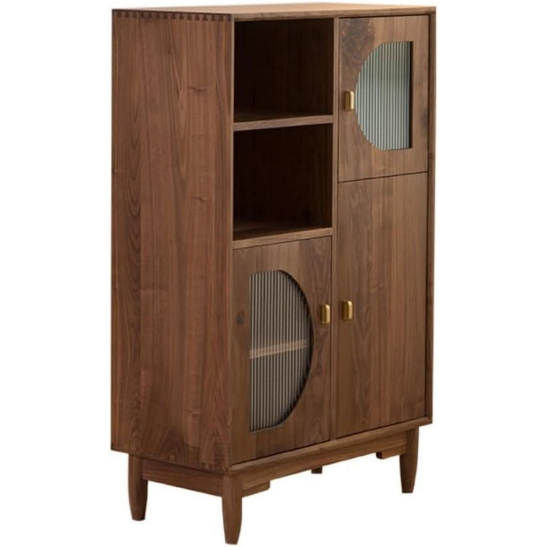 Stauraumschrank mit Tueren 2,54 x 2,54 x 2,54 cm natur