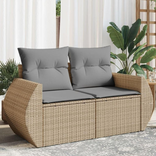 Sofa mit Tueren verstellbar beige