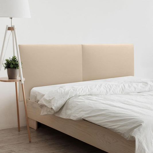 Funktionstisch mit Tueren mit LED Beleuchtung beige