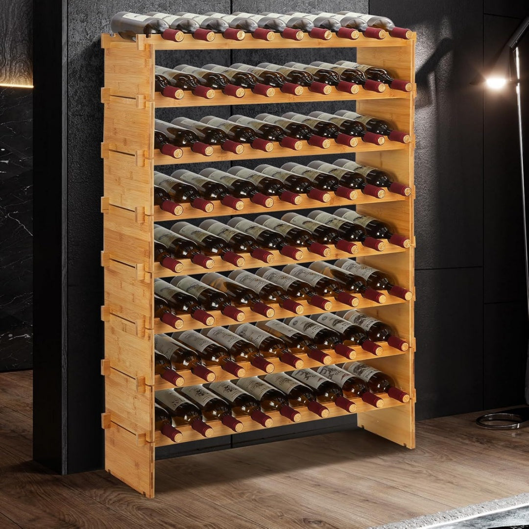 Regalmoebel mit Tueren modular natur