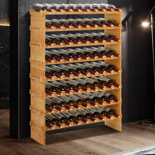 Regalmoebel mit Tueren modular natur