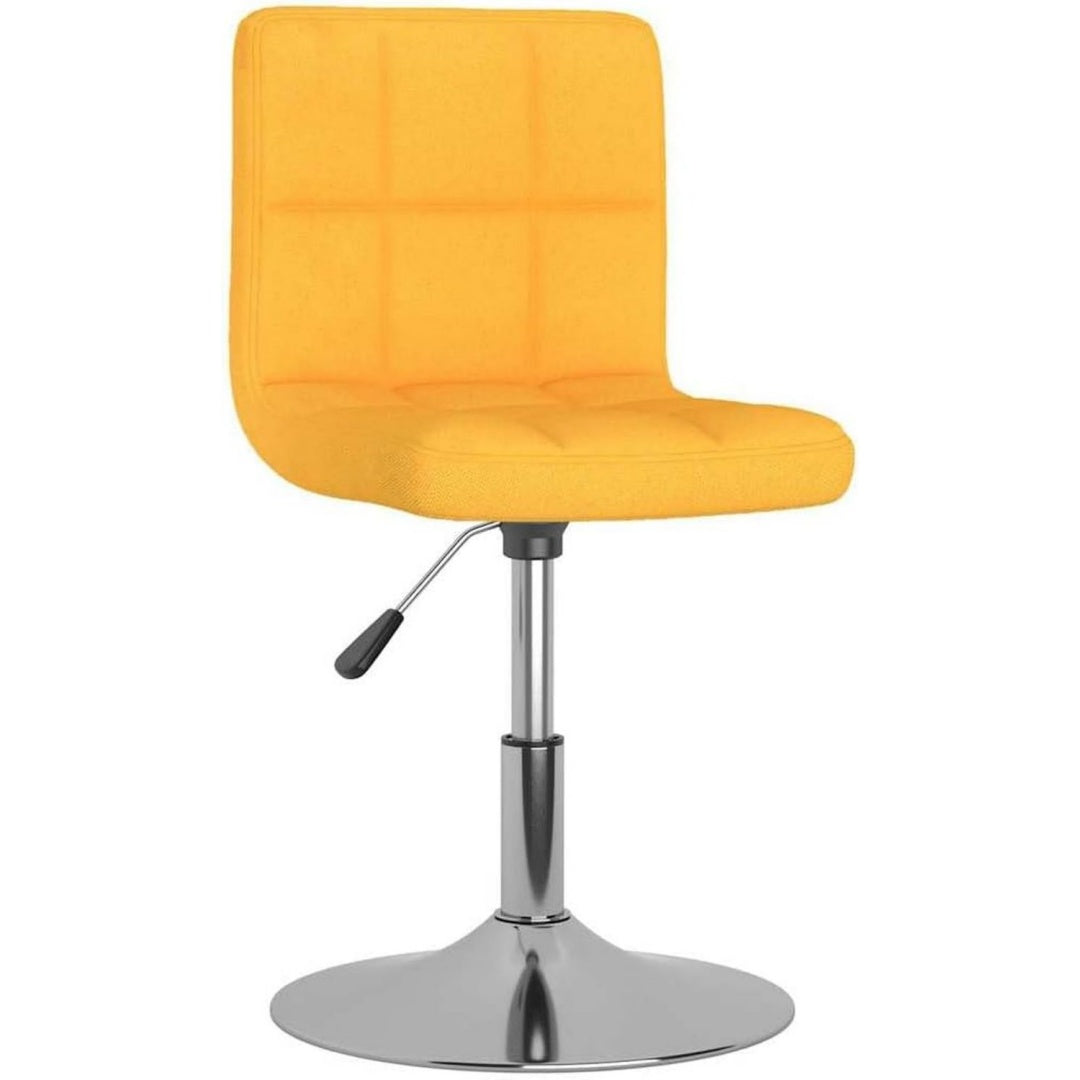 Stuhl schwarz drehbar mit Stoffbezug
