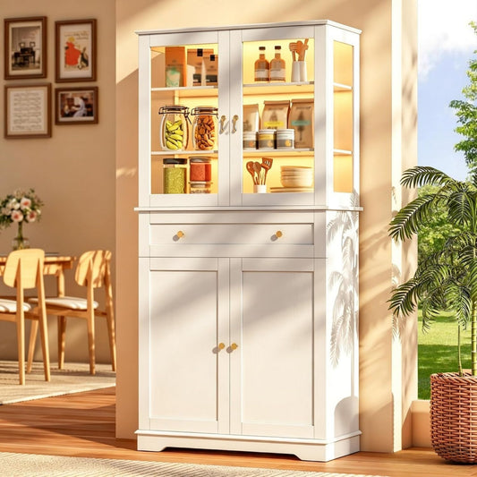 Stauraumschrank mit Schubladen 40x80x180 cm schwarz